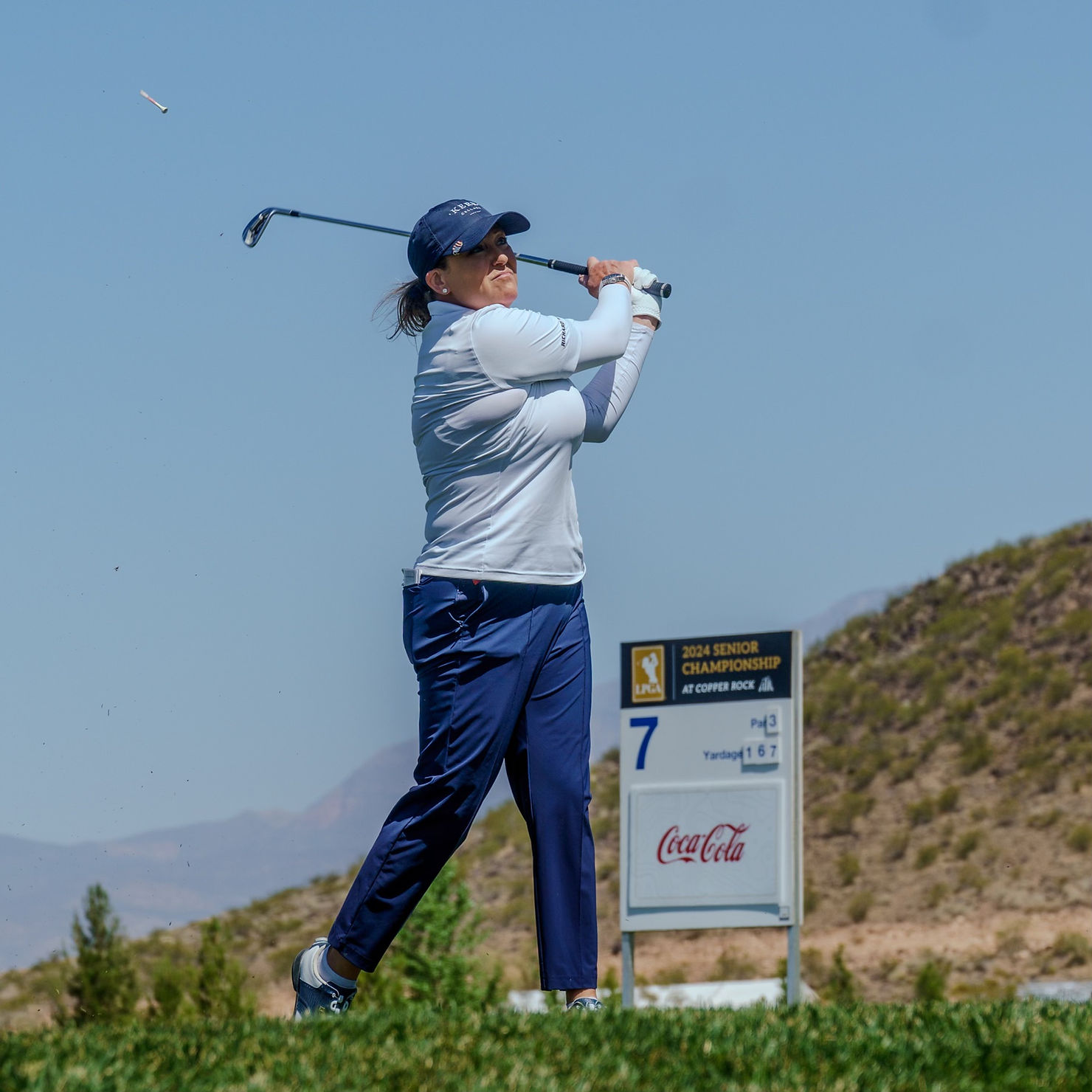 Kerr Tops Leaderboard After First Round of LPGA Senior Championship