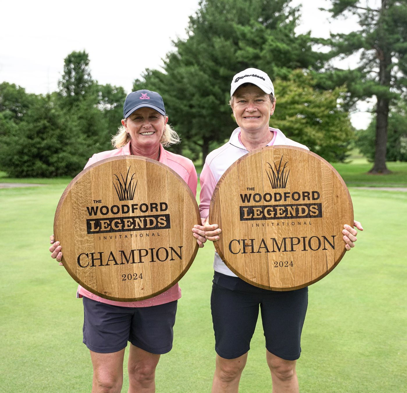 Matthew, Morgan hold off late charges to capture Woodford Legends Invitational title